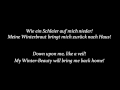 Svbway To Sallys 'Schneekönigin' (English Lyrics ...
