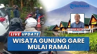 Objek Wisata Gunung Pare Pagaralam Dipadati Pengunjung, Tetap Ramai meski dalam Cuaca Hujan