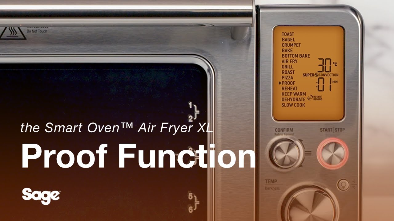 Preset Cooking Functions - Proof