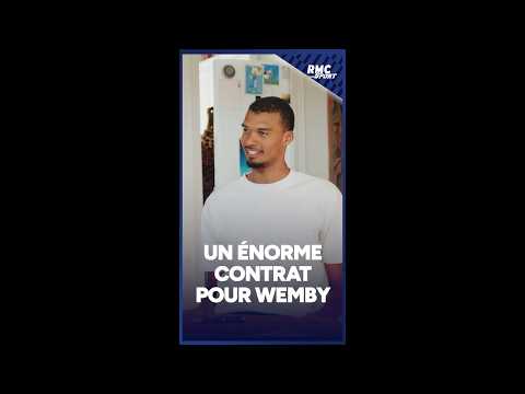 "Champagne": une grande nouvelle pour Victor Wembanyama