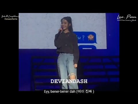 [DAY 2] (2/6) [ENG/INDO] 191229 아이유 - 러브 포엠 자카르타 [FANCAM COMPILATIONS]