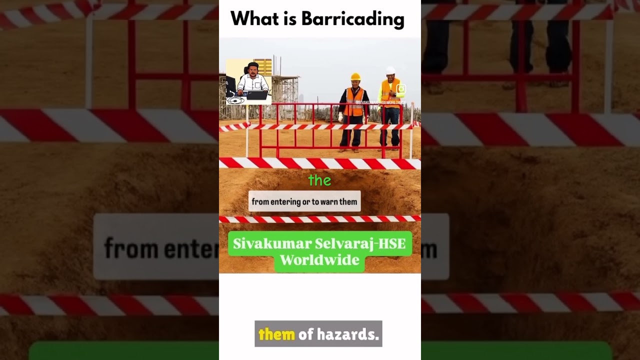 “🚧 Barricading Saves Lives | Types of Safety Barricades Explained (Soft vs Hard)”