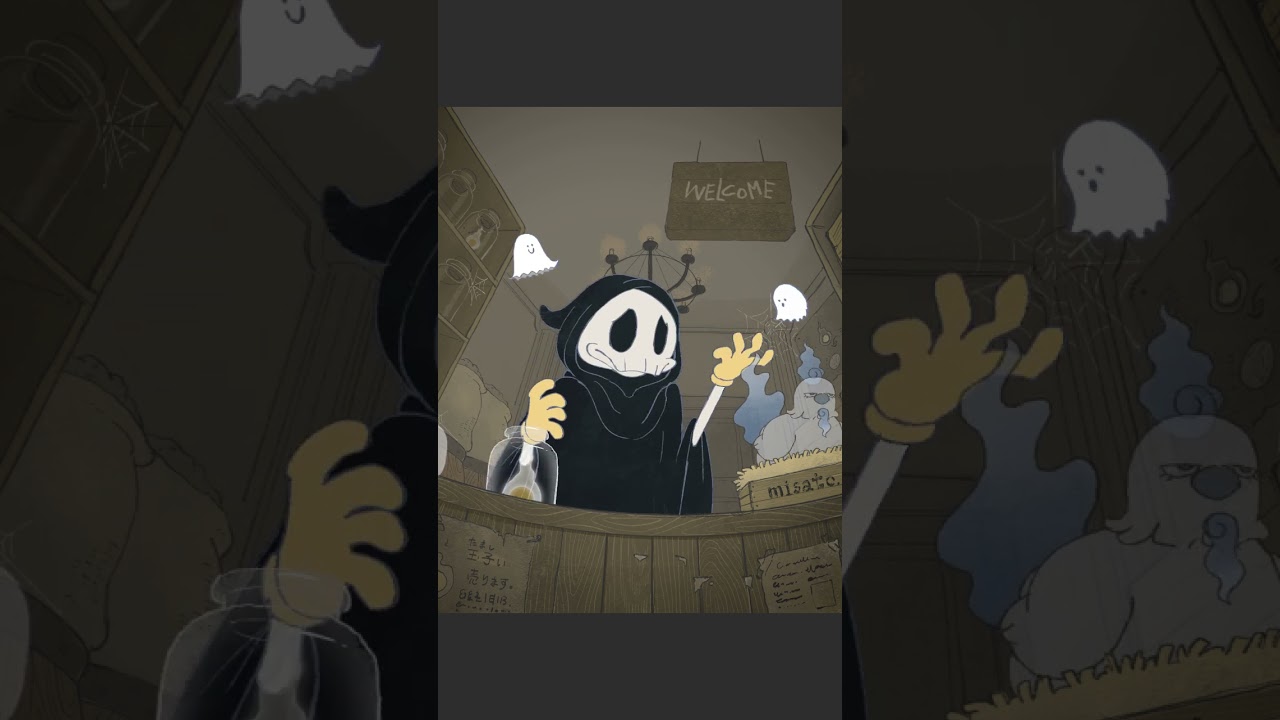 たまゴーストと玉子い(たましい) #animation #loop