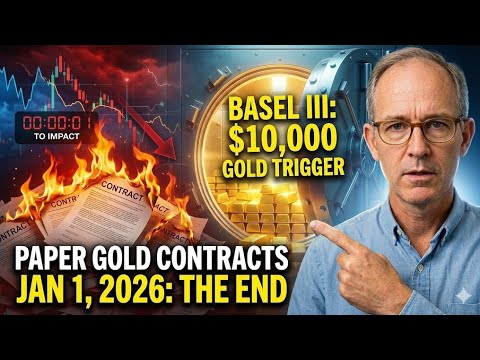 Gold to $10,000: The January 1 Rule Change That Breaks the System