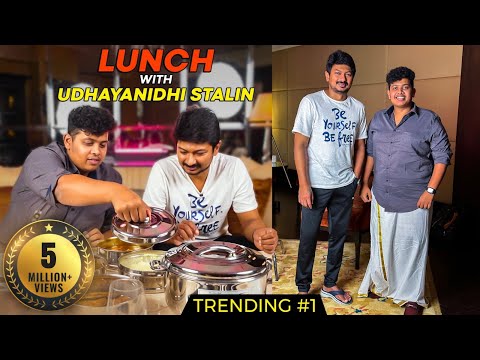 Lunch With Udhayanidhi Stalin🔥| அம்மா சமையல் - Irfan's View
