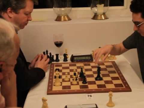 Nigel Short v Fabiano Caruana Blitz Game - Ending Gibraltar 2017