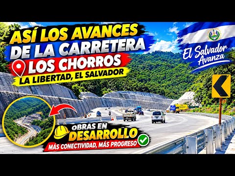 CARRETERA LOS CHORROS DE LA LIBERTAD EL SALVADOR 