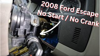 2008 Ford Escape No Start / No Crank