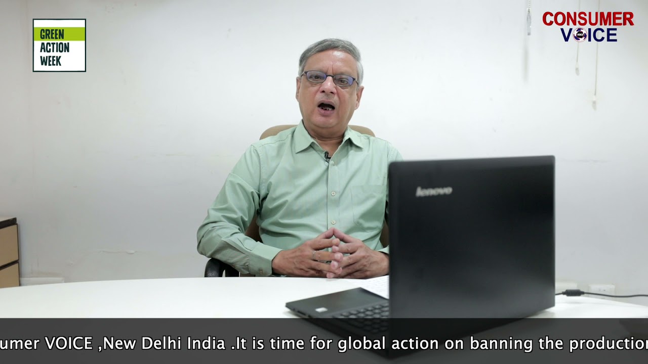 Appeal by Consumer VOICE COO to reduce plastic pollution