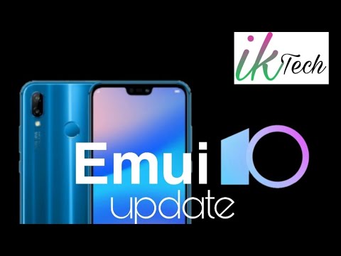 Emui 10 update on Huawei P20 lite