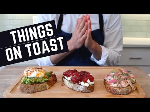 Sourdough Toast 3 ways | Avocado Toast, Smoked Salmon, and Fresh Ricotta