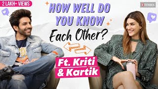Kriti Sanon V/S Kartik Aaryan | How Well Do You Know Each Other? | Shehzada