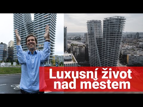 V TOWER: Jak vypadá nejdražší byt v Praze?