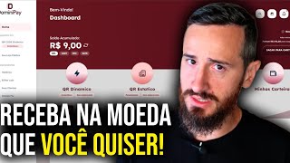 Sua loja virtual: Cliente paga em PIX, você recebe cripto! INCRÍVEL!
