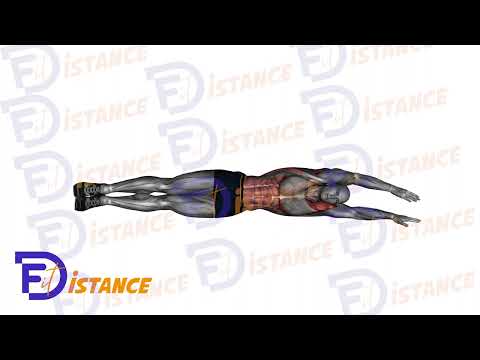 Exercice Étirement latéral allongé au sol