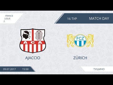 AFL. France. Ligue 2. Day 16. Ajaccio-Zürich