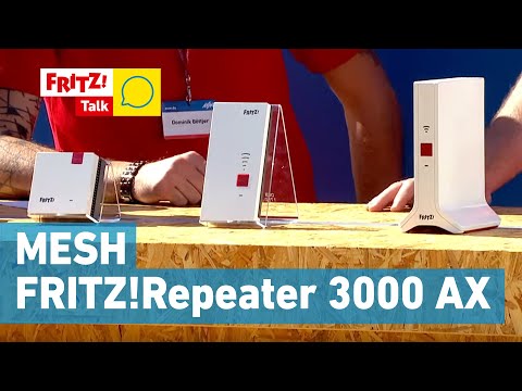 FRITZ!Repeater & WLAN Mesh | FRITZ! Talk live von der IFA 2022