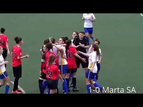 Gol Marta San Adrián (Añorga 1-1 Mulier)