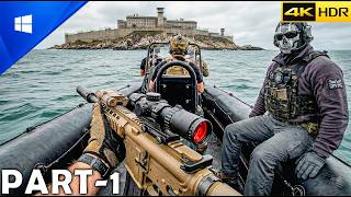 ONE OF THE BEST PRISON ESCAPE MISSION IN COD Realistic Ultra Graphics Gameplay walkthrough PART-1