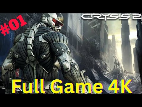 Crysis 2 Remastered Walkthrough Part 1 FULL GAME [4K 60FPS PS5] - No Commentary