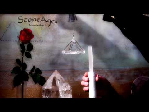 Small crystal pyramid