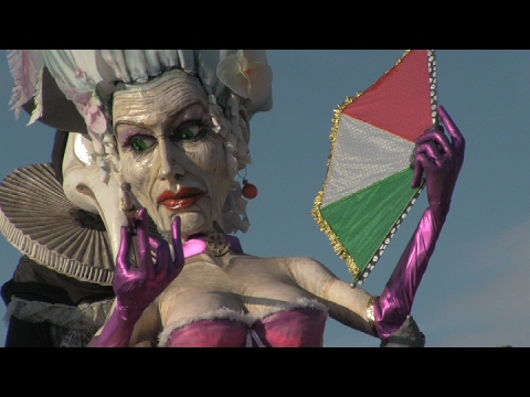 Carnevale di Viareggio 2017. - Sintesi del 1° corso mascherato