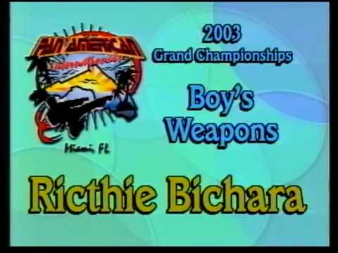 Richie Bichara Sword Kata at 2003 Pan American Internationals Karate Tournament