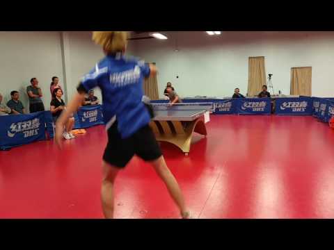 Xiangjin Zhang (2646) vs Qian Sun (2447) Quarter Finals  - Tao Open Table Tennis Tournament