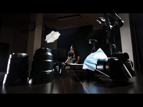 How I film a CINEMATIC B ROLL SEQUENCE of my wife work from home | Behind the Scenes