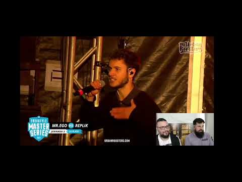 Papo reacciona a mejor momento de Replik, replik vs mr. Ego mejor momento de Replik papo se vuelve.