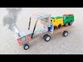 How To Make A Diy Mini Tractor Trolley For Loading Construction Science Project