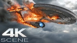 Cosmic Anomaly Engulfs Starfleet Ship (2026) 4K Scene | Star Trek: Starfleet Academy Clip
