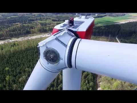 Errichtung des Windparks Jettingen - Scheppach/Zusamarshausen Feb. 2015 - Juni 2016