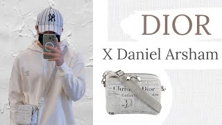 Dior x Daniel Arsham Newspaper Bag | What it fits | TheRealReal | OatReal ThisIsMe