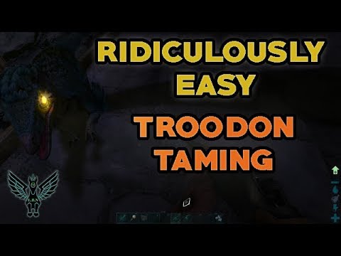 The ridiculously easy way to tame a troodon and mistakes you might be doing