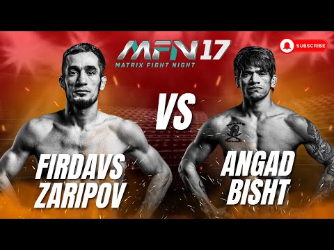 Amazing Fight 🔥 MFN 17 | Angad Bisht vs Firdavs Zaripov | MMA India
