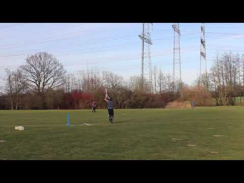 Omair Ali - Outdoor Training 2018 - SC Europa Cricket - Hamburg, Germany