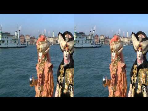 Carnival Venice Karneval Venedig 2013 in 3D