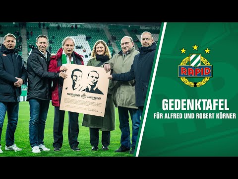 Zu Ehren der „Körnerbuam“: Gedenktafel für Alfred und Robert Körner