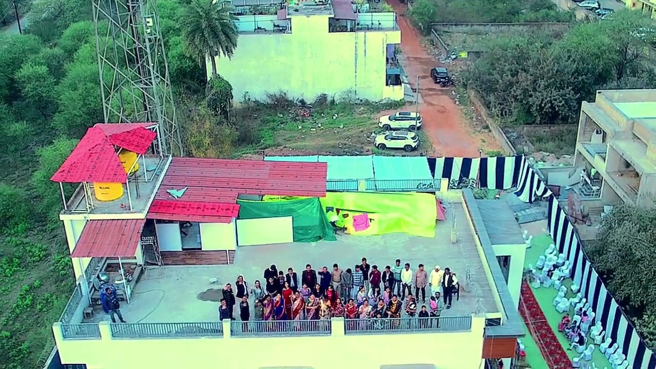 HOUSE WARMING DRON SHOT