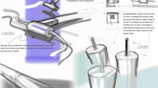 Pneumatic Gauge - VEX Online CAD Challenge (2014 - 2015)