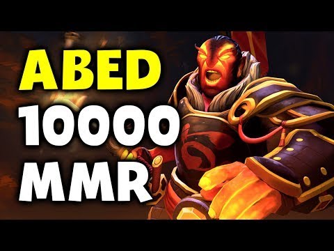ABED 10k MMR - WORLD FIRST 10000 MMR IN HISTORY !!! DOTA 2 | [Dota2Fun]