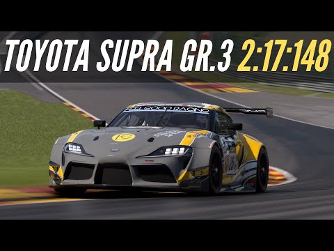Gran Turismo 7: Daily Race Spa | Toyota Supra Gr. 3 Hotlap [4K]