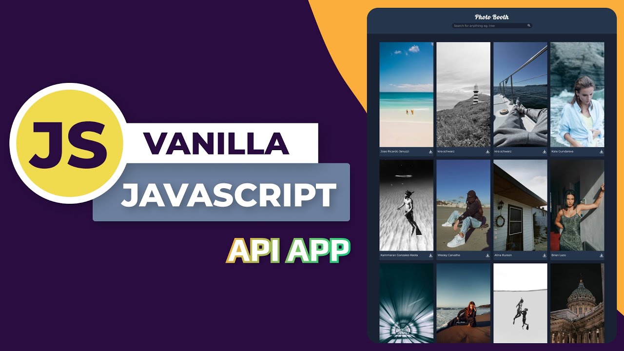 Vanilla Javascript Project - Build An API Project for Beginners Fully Responsive