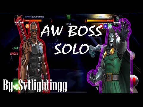 AW Boss (Dr.Doom) Solo By : Svtlightingg - Marvel Contest of Champions