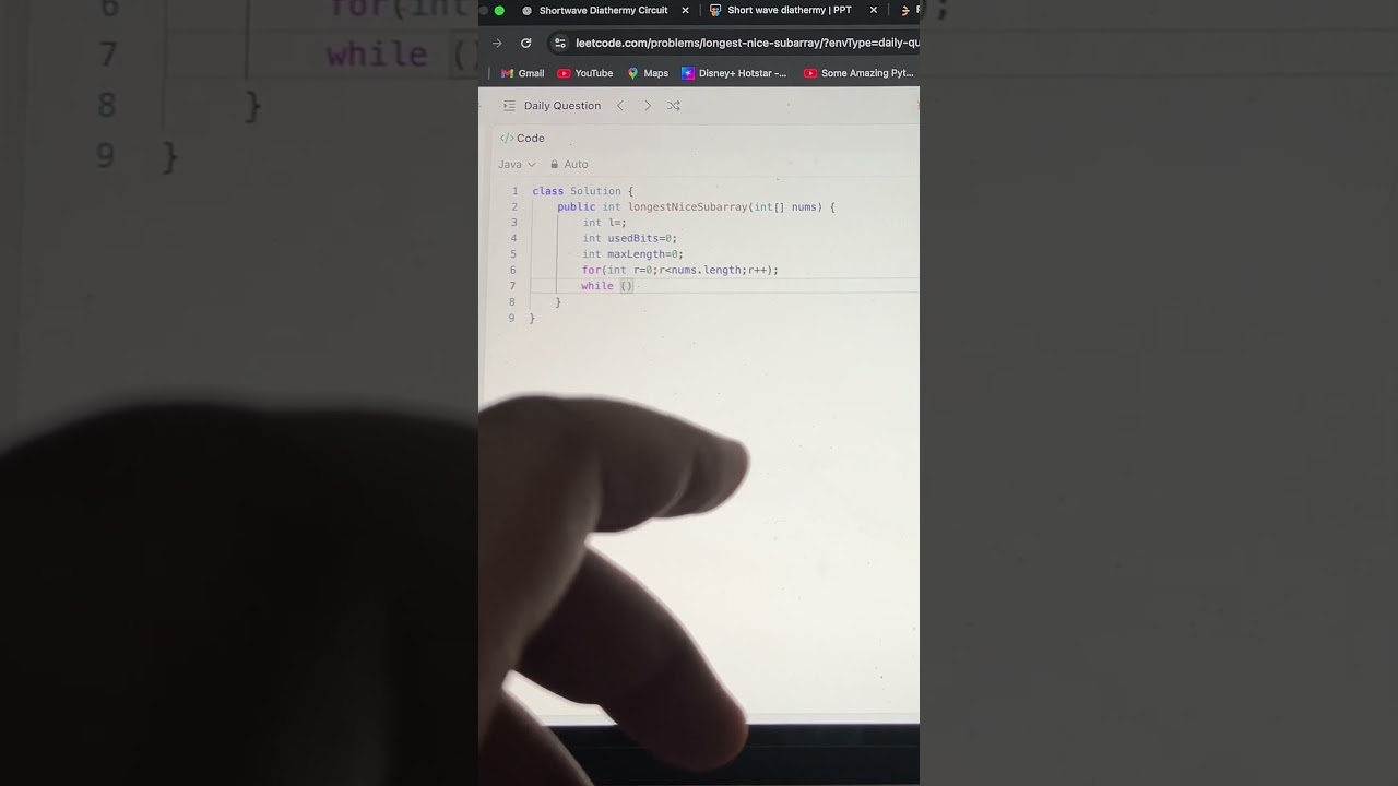 Day 97: Solving LeetCode Problem #2401 -  #java  #coding #programming #leetcode #100daysofcode
