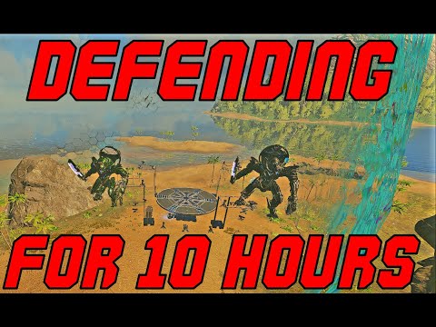 How a tribe with 50,000 Hours Defends Against a Tek Fob! Ark Official PvP Small Tribes  Episode 47
