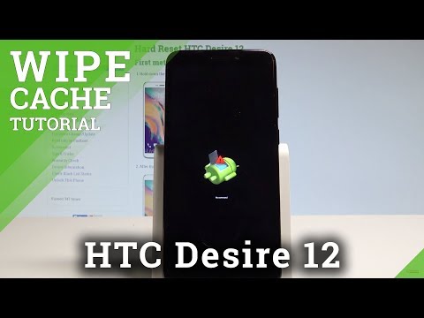 How to Wipe Cache Partition in HTC Desire 12 - Remove Cache Files |HardReset.Info