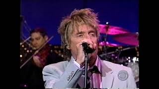 Rod Stewart, They Can't Take That Away from Me, live on Letterman (2002)