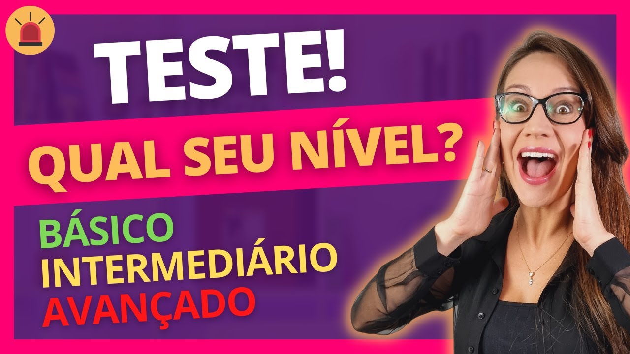 🚨 TESTE seu NÍVEL de PORTUGUÊS! 🚨 Você é BÁSICO, INTERMEDIÁRIO ou AVANÇADO?
